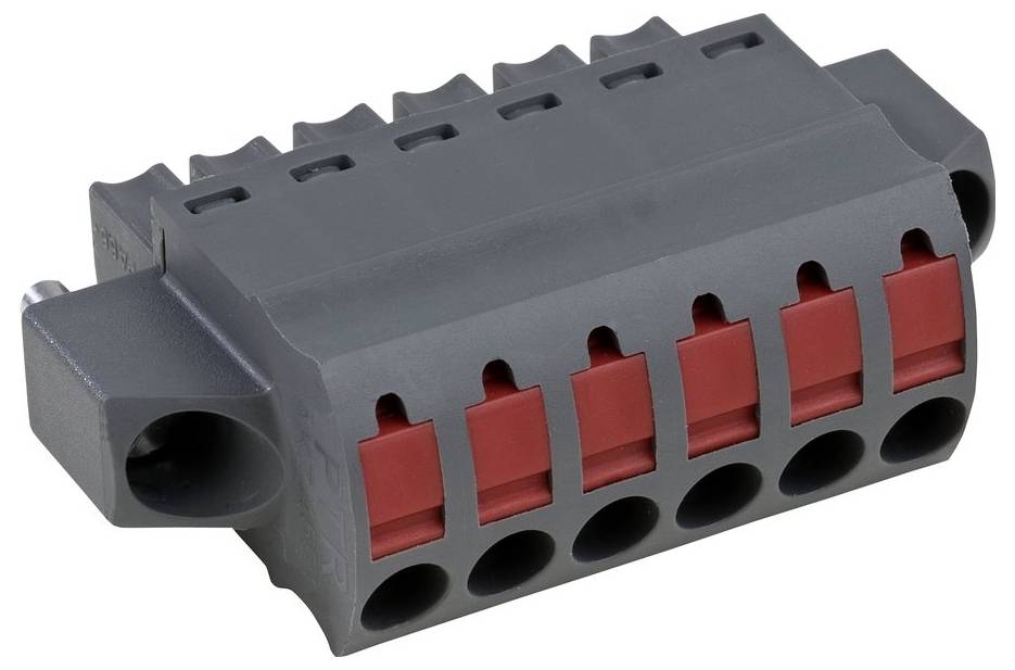 PTR Hartmann Leiterplattensteckverbinder Polzahl Gesamt 8 Rastermaß: 3.81mm 54561082421D