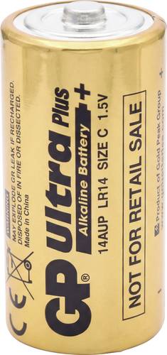 GP GPIND14AUPB Baby (C)-Batterie Alkali-Mangan 1.5 V 24 St.