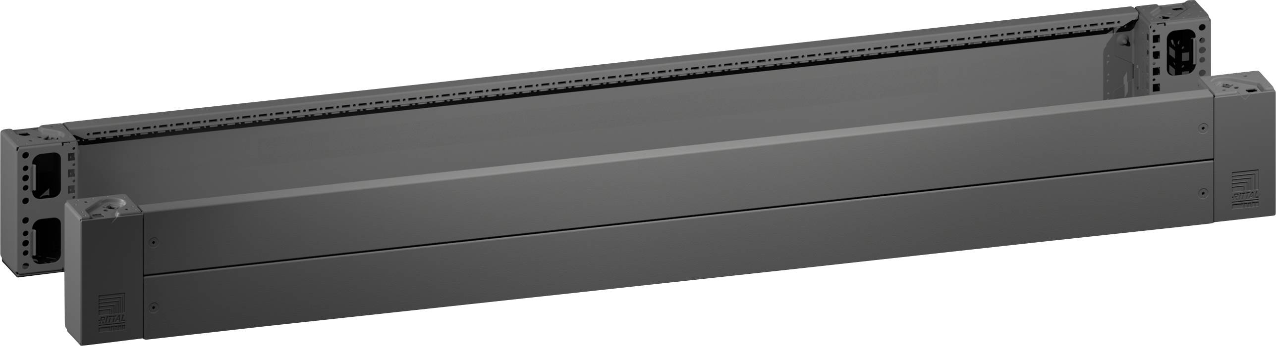 Blindblende für Serverracks; verbessert die Luftzirkulation und Effizienz; schwarze Farbe mit schlichtem Design; Standardgröße.