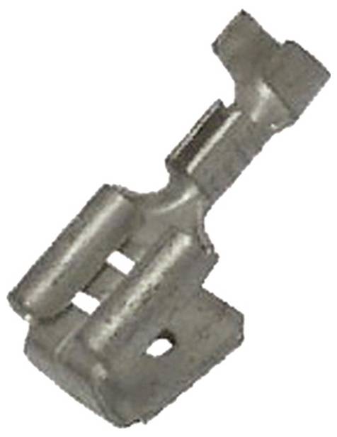 Eine graue Metallhalterung mit einem Scharniergelenk, die wahrscheinlich zum Sichern oder Verbinden von Komponenten in Bau oder Maschinenbau verwendet wird.