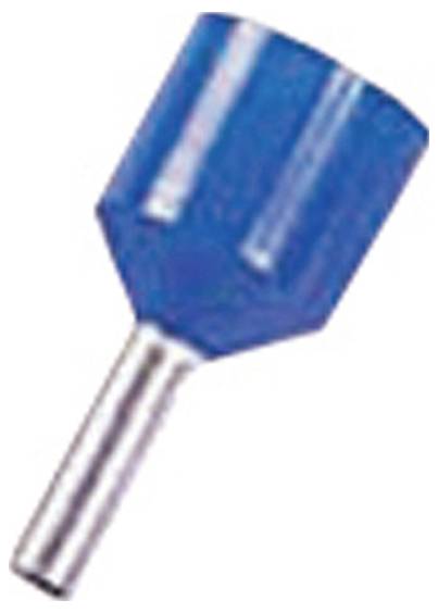 Ein blauer zylindrischer Metallschneider mit silbernem Griff, der zum Bohren oder Formen von Materialien verwendet wird.