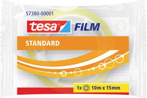 Tesa 57380-00001-01 Klebeband tesafilm® Transparent (L x B) 10 m x 15 mm
