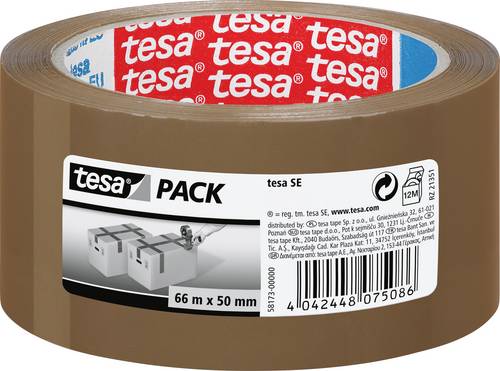 Tesa 58173-00000-01 Klebeband tesapack® Braun (L x B) 66 m x 50 mm