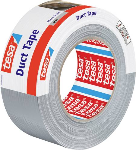 Tesa 56499-00000-15 Reparaturband tesa® Duct tape Grau (L x B) 50 m x 50 mm 1 St.