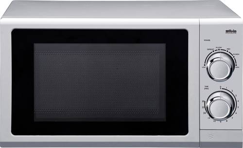 Silva MW-U 25.4 Mikrowelle Silber 700 W Einbaufähig, für Lebensmittel, kabelgebunden, Timerfunktion