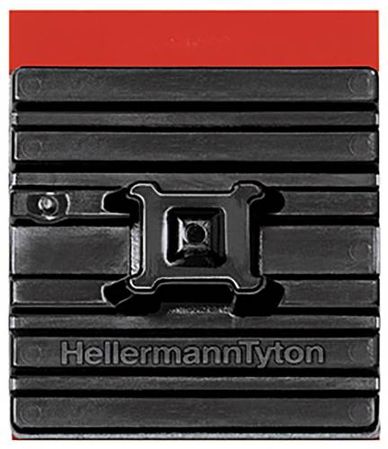 HellermannTyton FMB4APT-A-PA66HS-BK (10) Befestigungssockel selbstklebend 151-03669 flexibler Socke