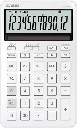 Casio Tischrechner Weiß (B x H x T) 109 x 20.4 x 182 mm