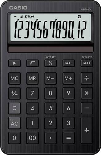 Casio Tischrechner Schwarz (B x H x T) 101 x 18.8 x 154.5 mm