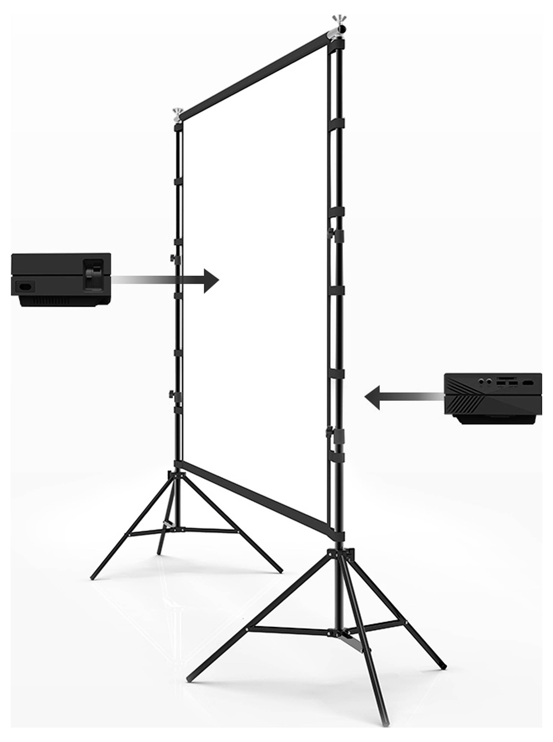 SpeaKa Professional SP-PST-314 Stativleinwand 381cm 150 Zoll Bildformat: 16:9