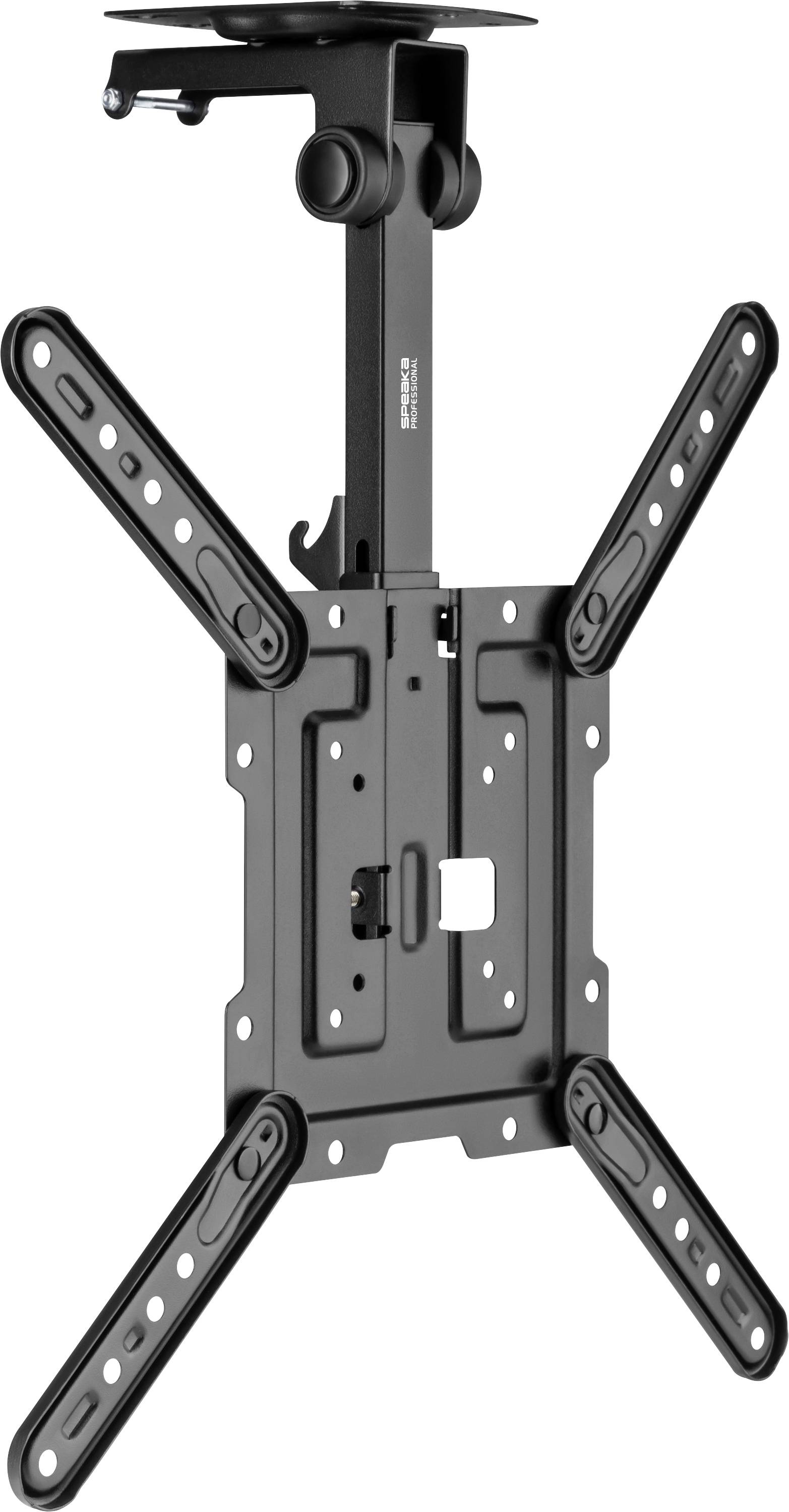 SpeaKa Professional SP-TVCM-580 TV-Deckenhalterung 58,4cm (23") - 139,7cm (55") Neigbar, Schwenkbar Zusammenklappbar