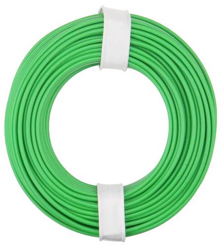 Donau Elektronik 175-014 Litze LiY 1 x 0.75 mm² Grün 1 St.