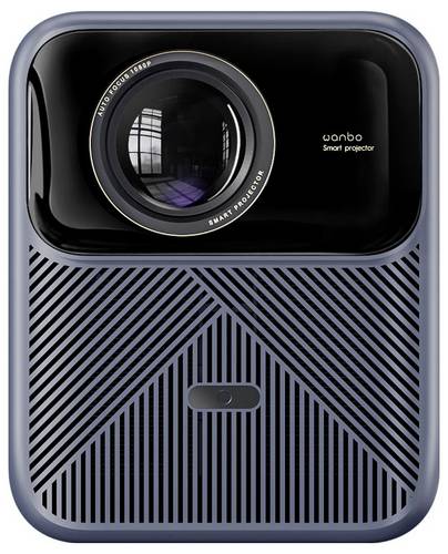 Wanbo Beamer Mozart 1 Pro LED 1200 ANSI-Lumen Integrierter Lautsprecher, Autofokus, mit Fernbedienung, WLAN