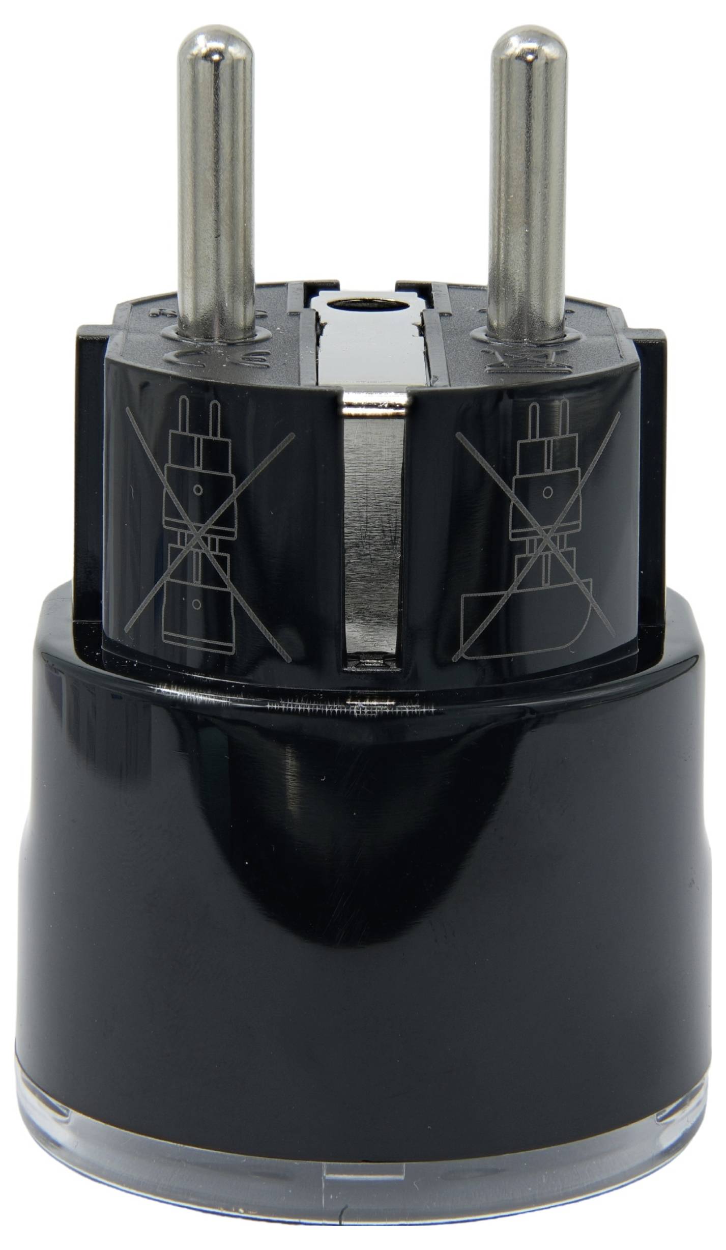 Shelly Plug PM Gen3 Black Shelly Funk-Steckdose Wi-Fi, Bluetooth