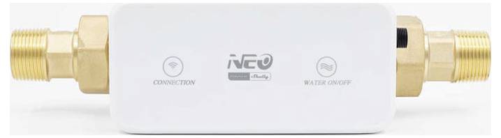 Shelly Neo Smart Water Valve Shelly Wasserventil Wi-Fi, Bluetooth