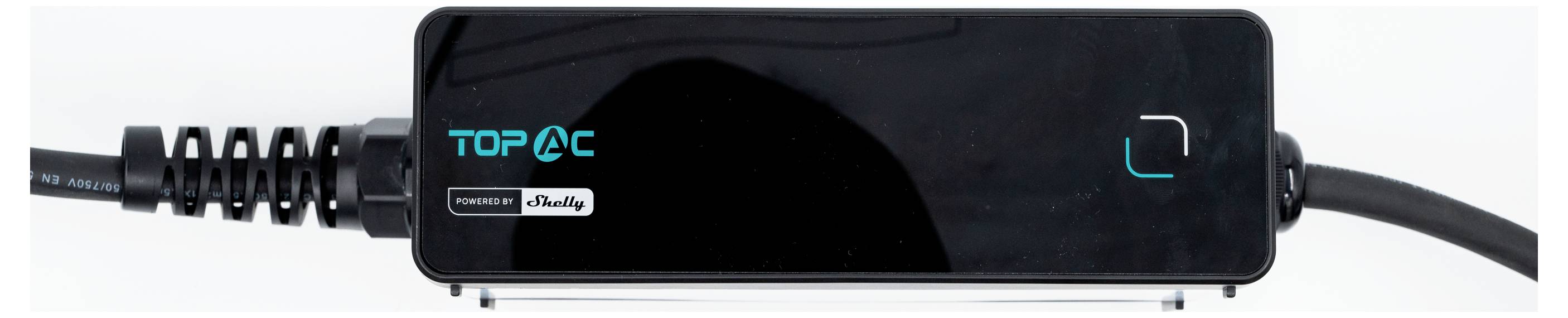 Eine Nahaufnahme eines schwarzen 