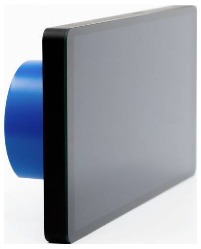 Shelly Wall Display X2i Black Shelly Wand-Touchdisplay Wi-Fi, Bluetooth