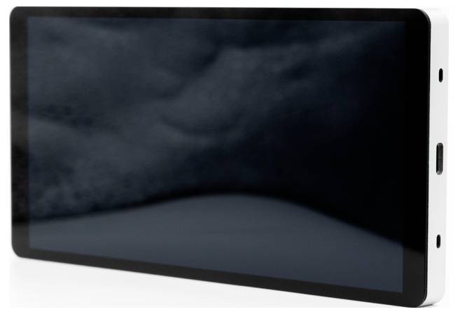 Shelly Wall Display X2i Silver Wand-Touchdisplay Wi-Fi, Bluetooth