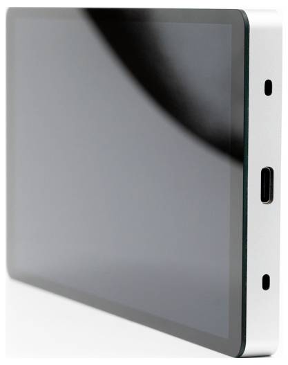 Shelly Wall Display X2i Silver Shelly Wand-Touchdisplay Wi-Fi, Bluetooth