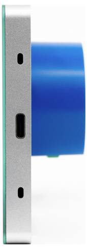 Shelly Wall Display X2i Silver Shelly Wand-Touchdisplay Wi-Fi, Bluetooth