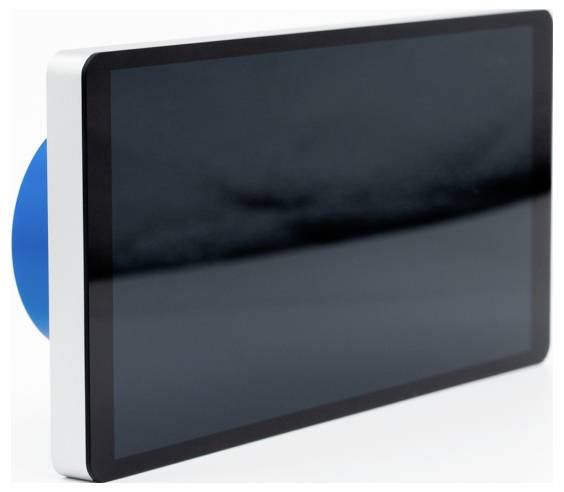 Shelly Wall Display X2i Silver Wand-Touchdisplay Wi-Fi, Bluetooth