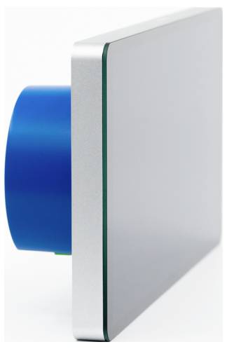 Shelly Wall Display X2i Silver Shelly Wand-Touchdisplay Wi-Fi, Bluetooth