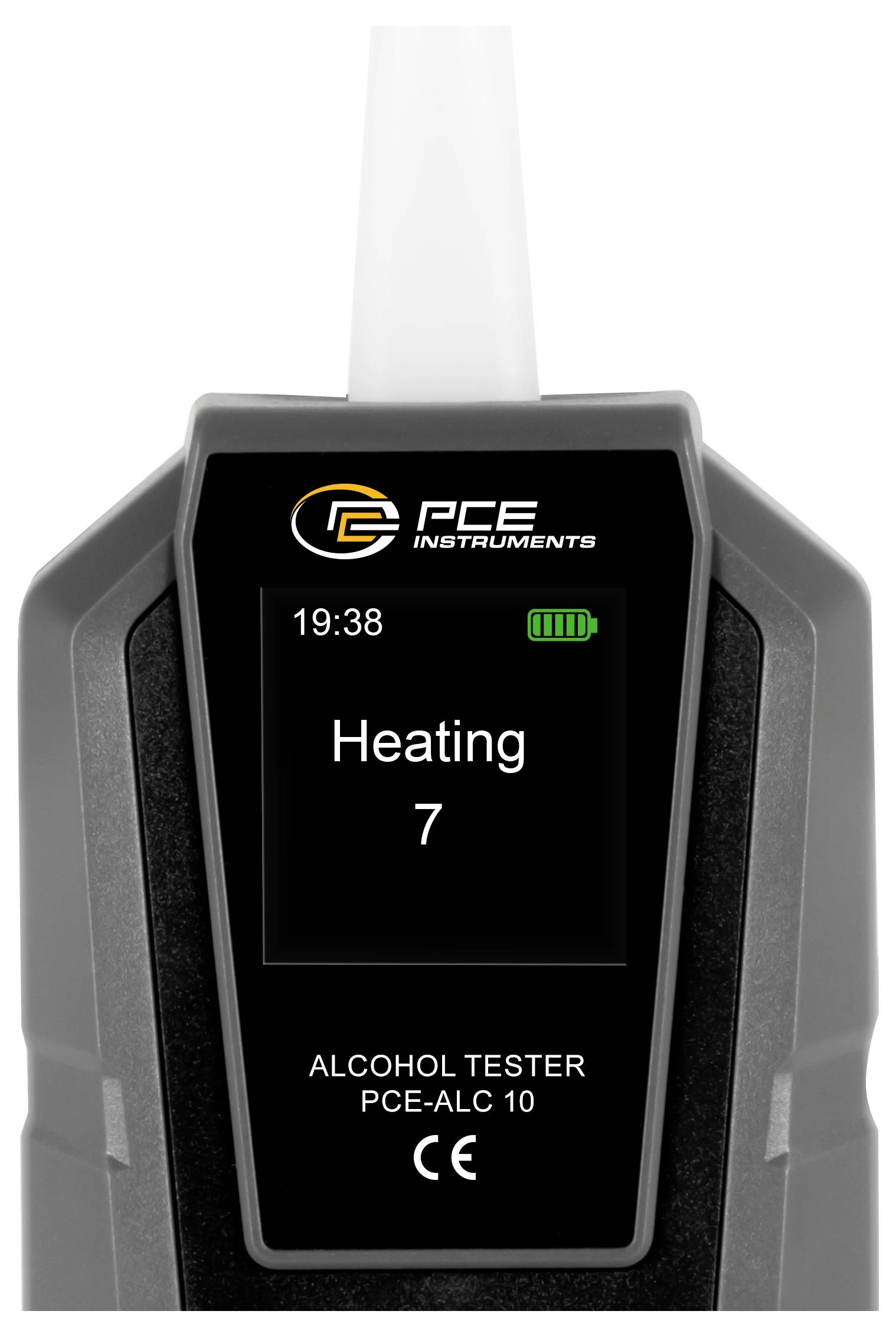 PCE Instruments PCE-ALC 10 Alkoholtester Schwarz 0 bis 0.4 ‰ Countdown-Funktion, inkl. Display