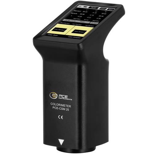 PCE Instruments Farbmessgerät PCE-CSM 25 |D/8° Messgeometrie mit SCI |15 Farbräume – CIE Lab, Lu
