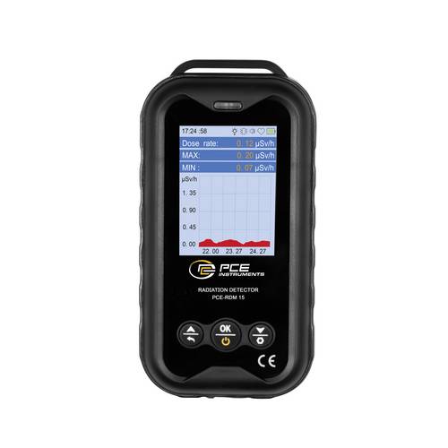 PCE Instruments Strahlen Dosimeter PCE-RDM 15 |X-, γ- und β-Strahlung |0,01 µSv/h ... 50 mSv/h |Al