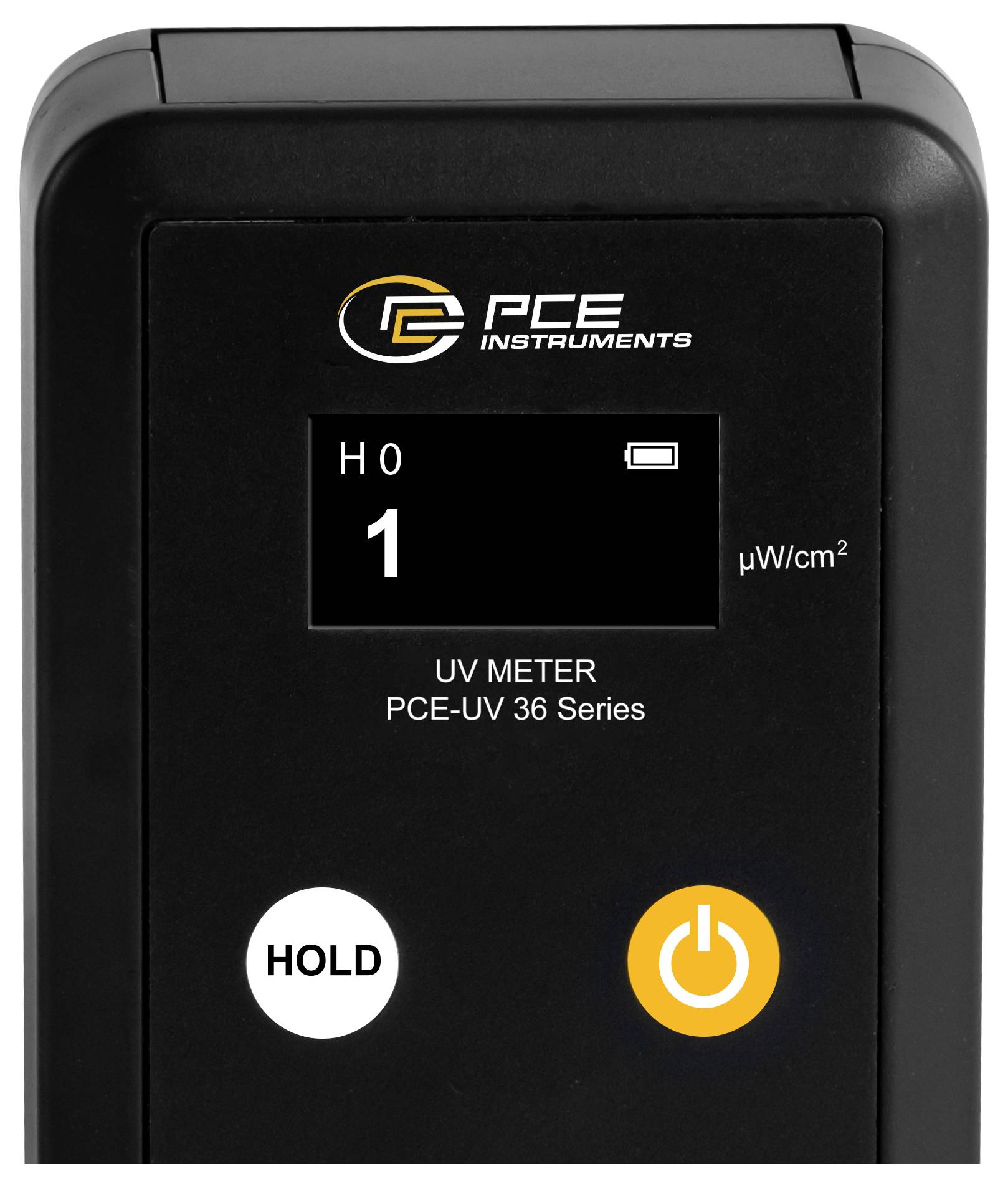 Tragbares PCE-UV-Messgerät mit Display, das 