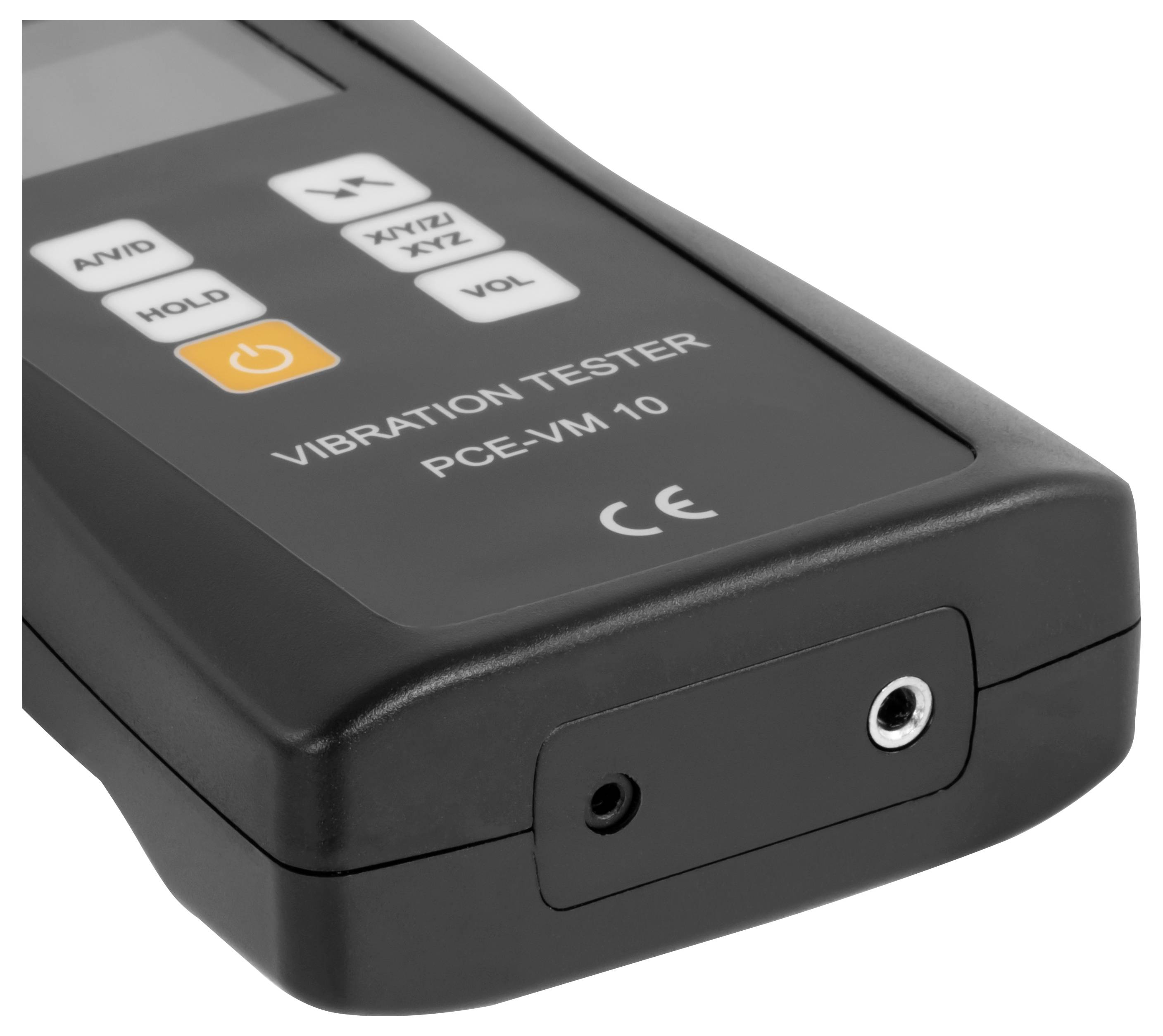 Tragbarer Vibrationsprüfer mit der Bezeichnung „VIBRATION TESTER PCE-VM 10