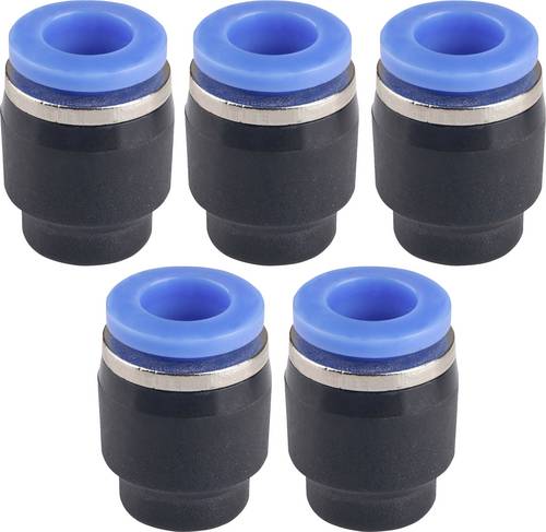 TRU COMPONENTS Steckkappe TC-14378284 TC-PPF8 Rohr-Ø: 8 mm 5 St.