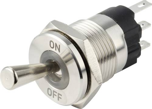 TRU COMPONENTS TC-14378408 Kippschalter 250 V/AC 15 A 1 x Ein/Aus IP67 1 St.