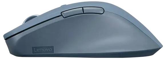 Eine elegante, graue kabellose Computermaus mit der Bezeichnung „YOGA