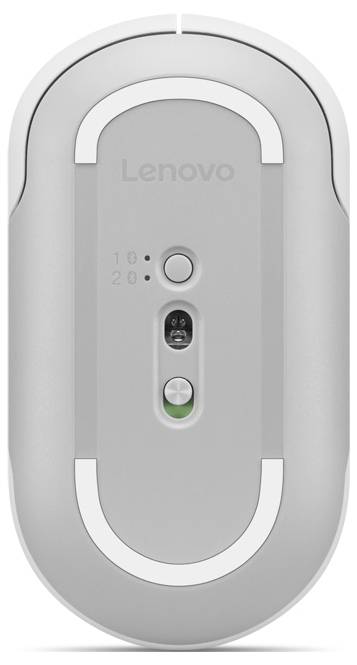 Lenovo 350 Bluetooth Silent Mouse (P) Maus Kabellos Optisch Grau 6 Tasten