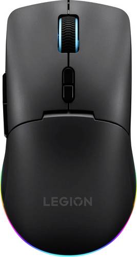 Lenovo Legion M220 Wireless RGB Mouse(P) Maus Schwarz 5000 dpi Wiederaufladbar, RGB-Beleucht