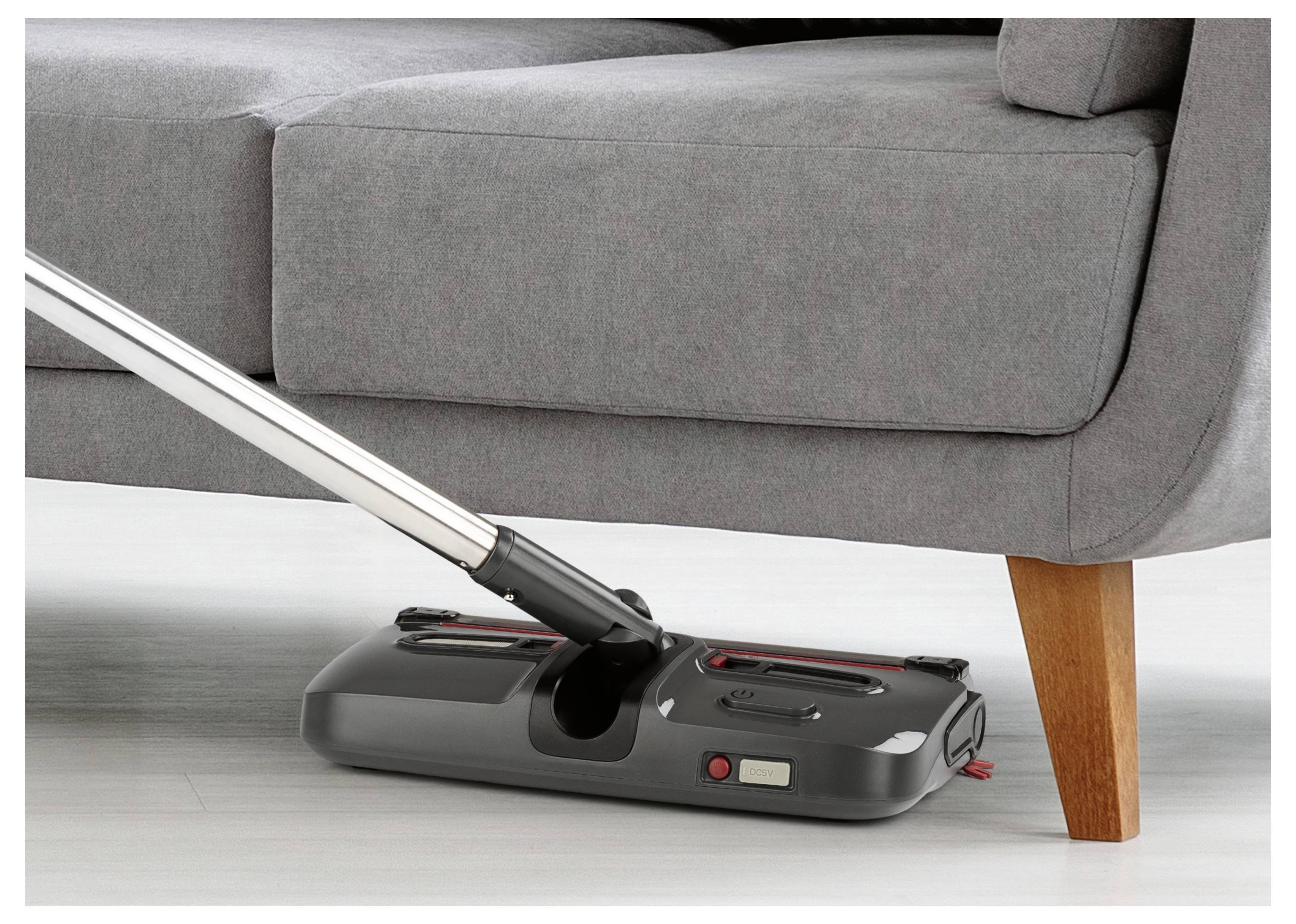 CleanMaxx Akku-Besen 16662 15 W Grau