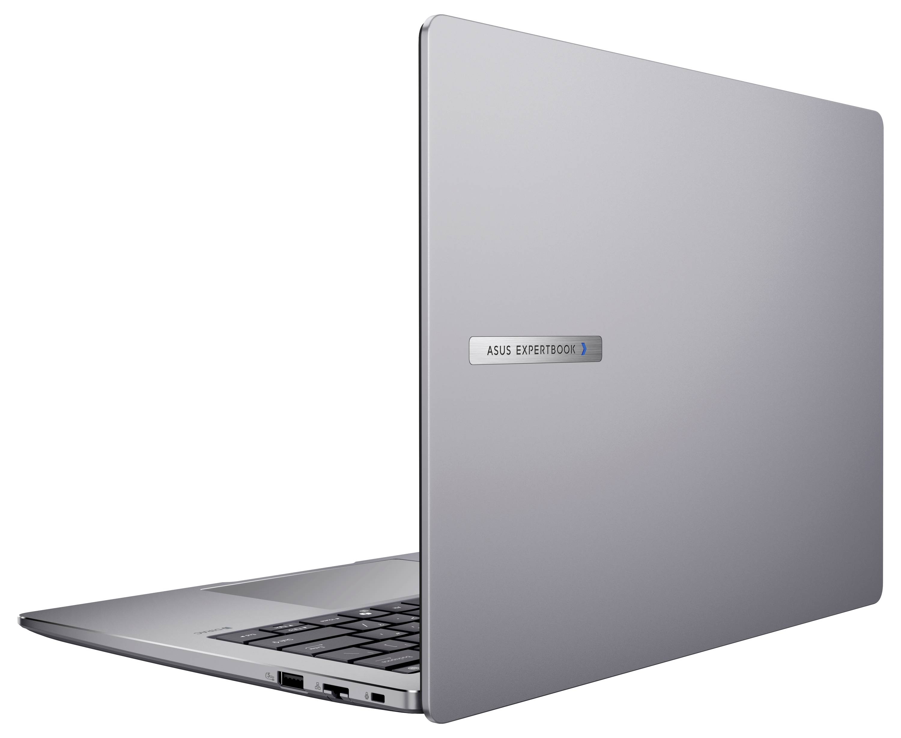 Ein eleganter geschlossener silberner Laptop mit 