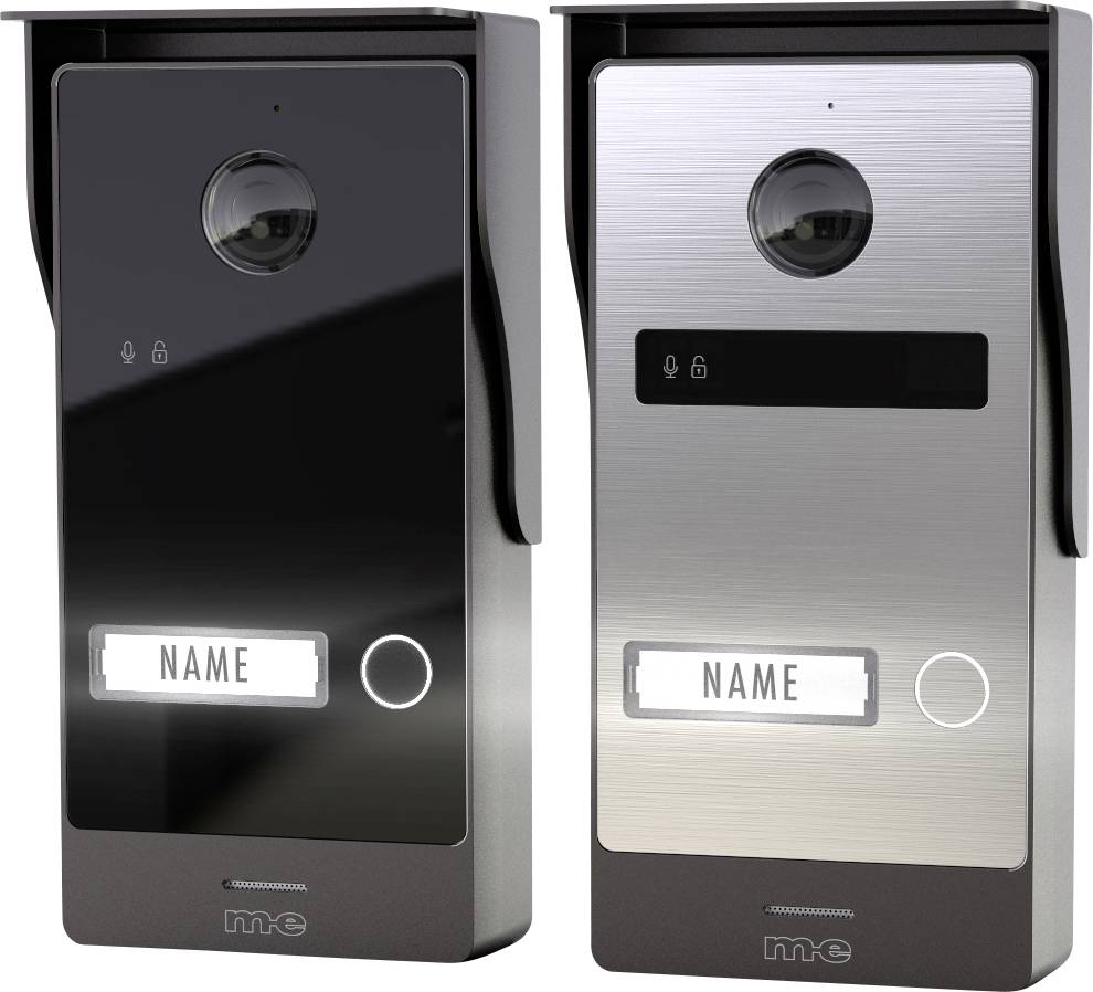 Zwei Gegensprechanlagen mit „NAME