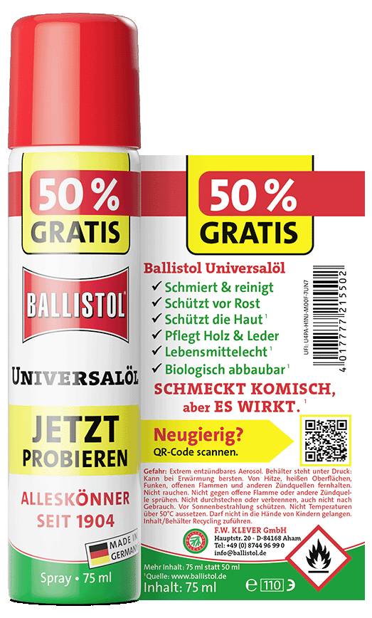 Ballistol 21550 Universalöl Spray 75ml - Sonderedition