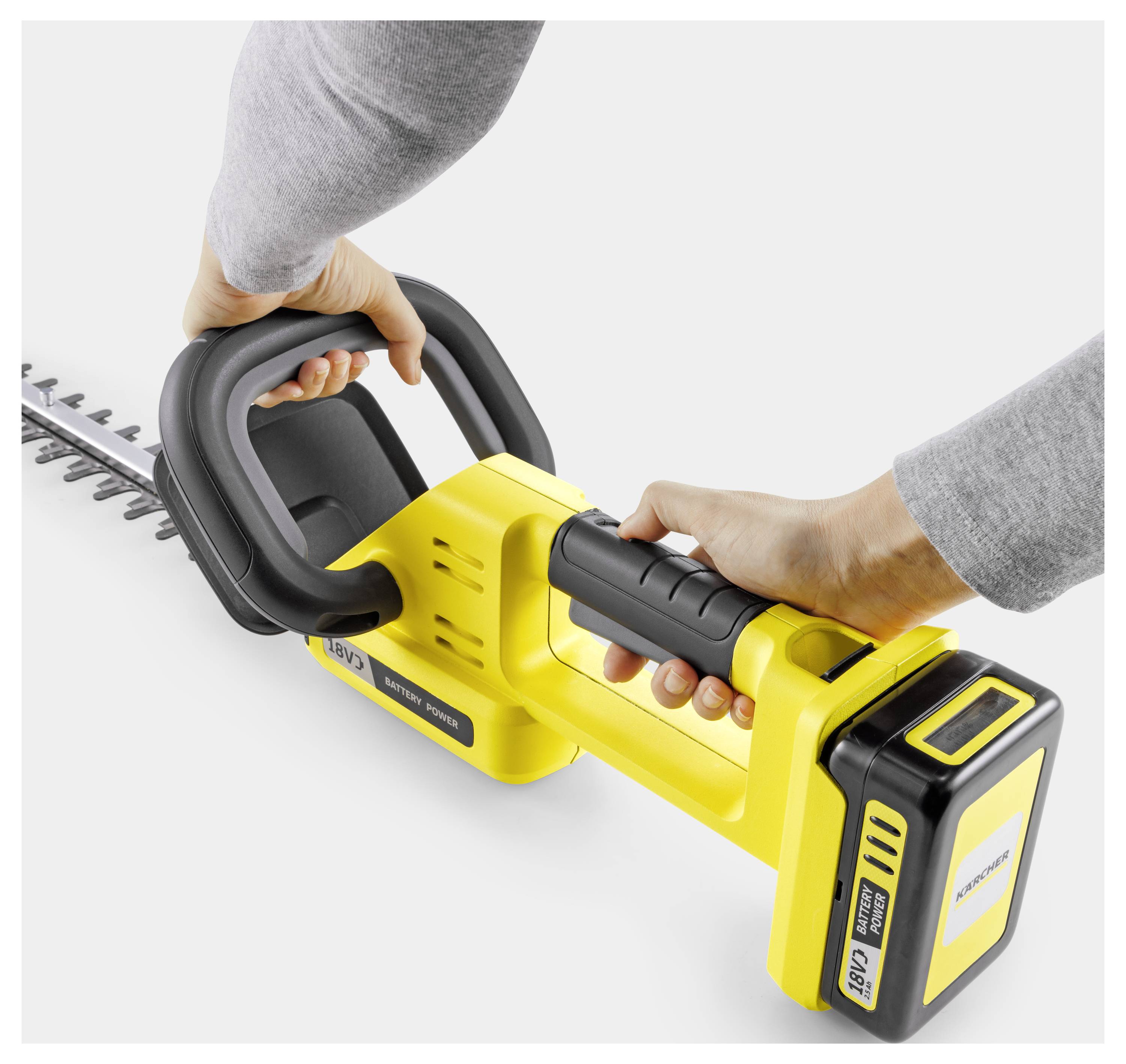 Kärcher Home & Garden HGE 3-18 Akku Akku-Heckenschere ohne Akku, ohne Ladegerät 500 mm