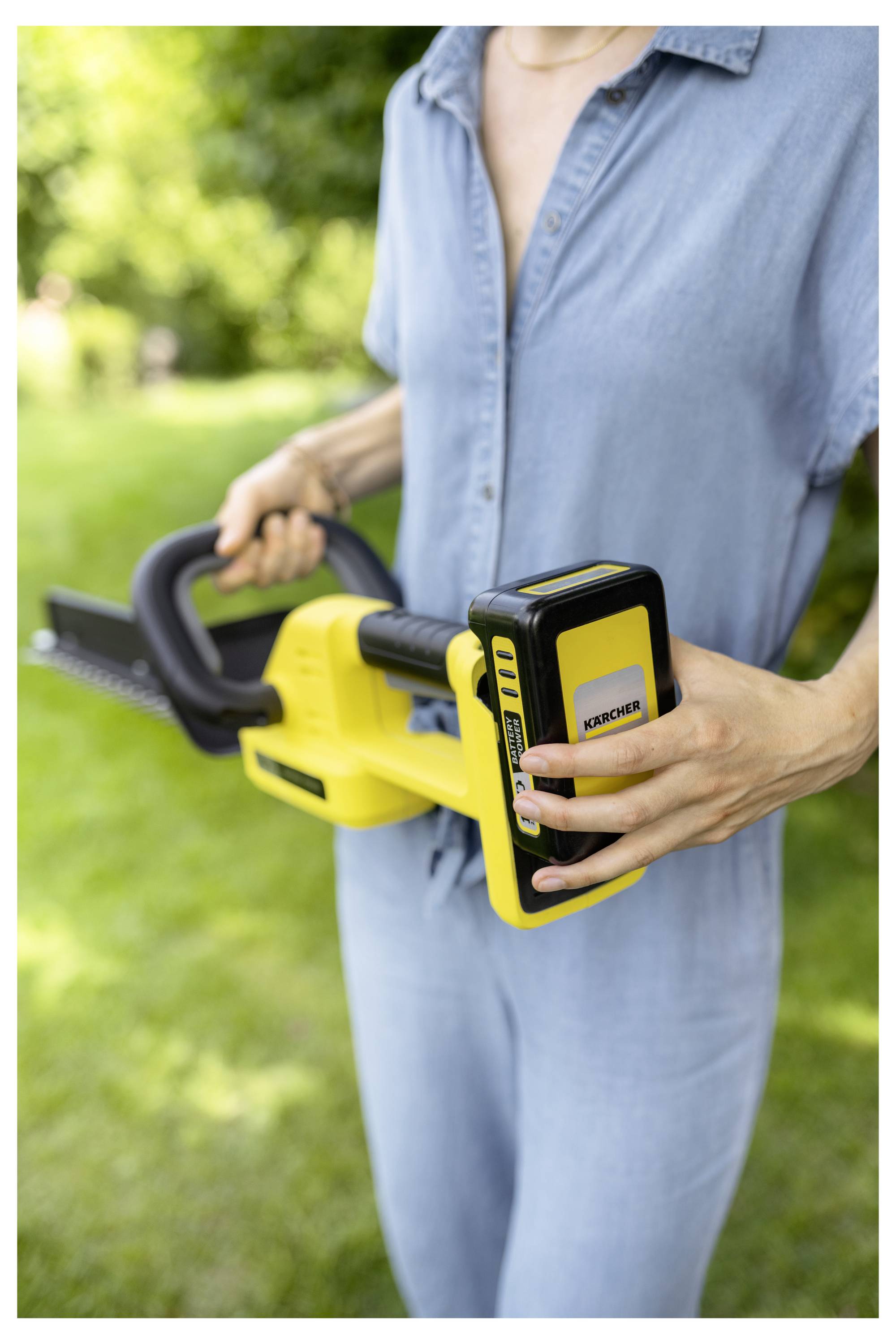 Kärcher Home & Garden HGE 3-18 Akku Akku-Heckenschere ohne Akku, ohne Ladegerät 500 mm