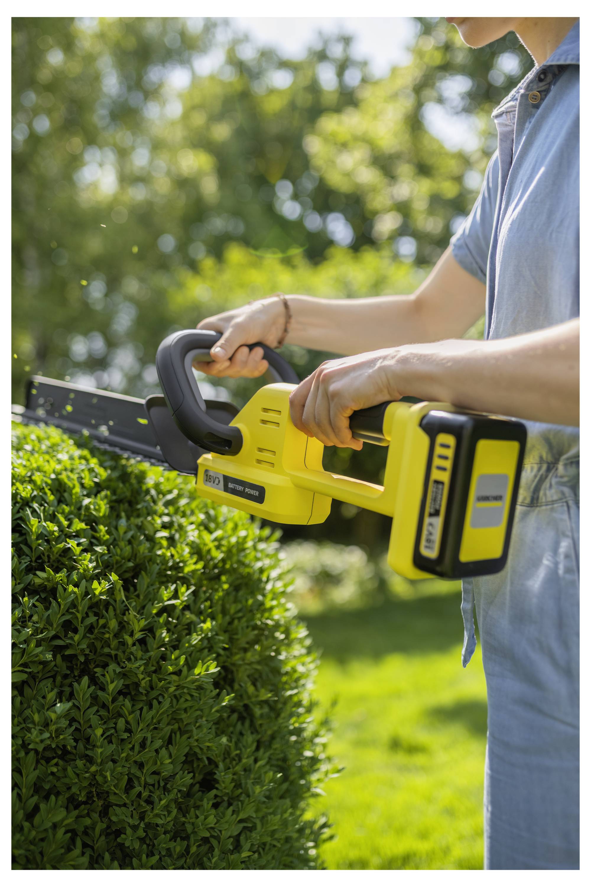 Kärcher Home & Garden HGE 3-18 Akku Akku-Heckenschere ohne Akku, ohne Ladegerät 500mm