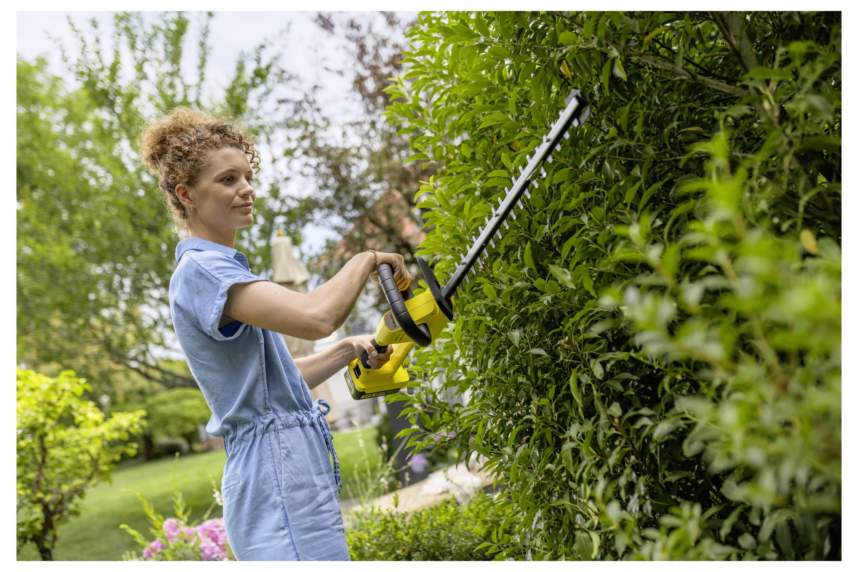 Kärcher Home & Garden HGE 3-18 Battery Set Akku Akku-Heckenschere inkl. Akku, inkl. Ladegerät 18 V Li-Ion 500 mm