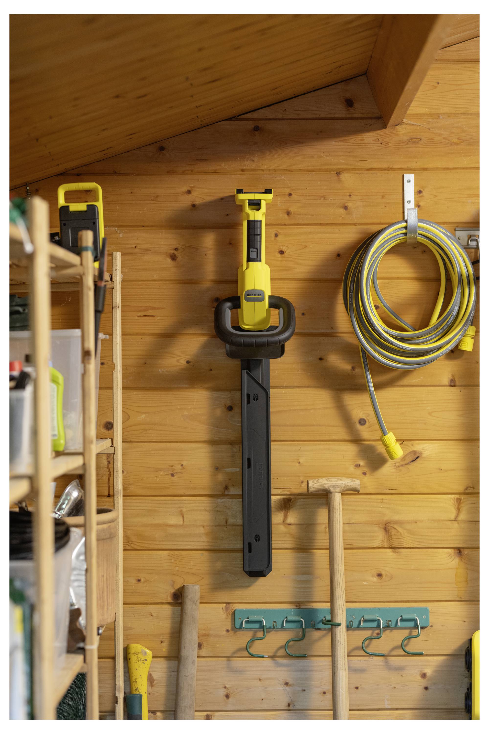 Kärcher Home & Garden HGE 3-18 Battery Set Akku Akku-Heckenschere inkl. Akku, inkl. Ladegerät 18V Li-Ion 500mm