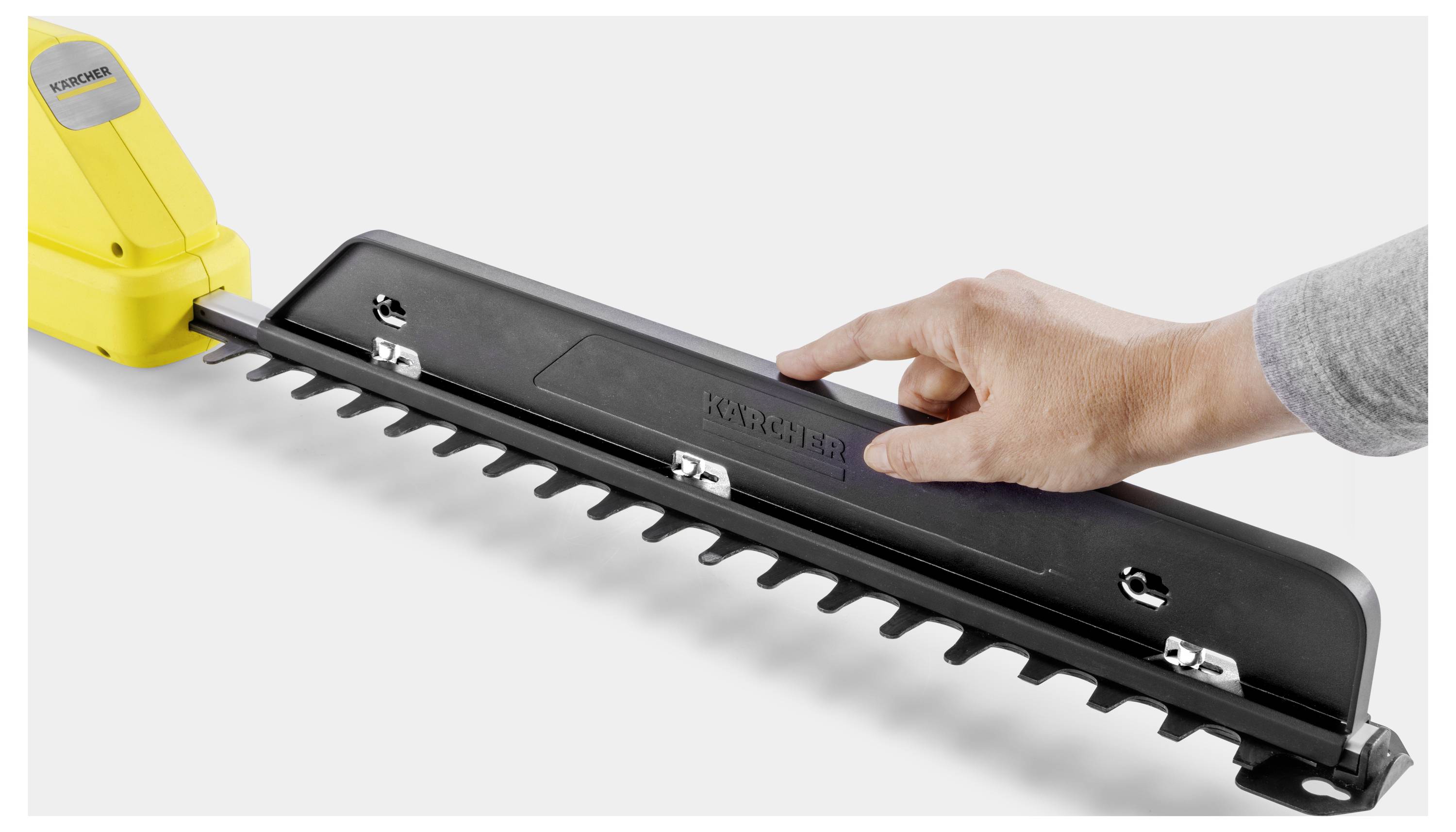 Kärcher Home & Garden PHG 2-18 Akku Akku-Heckenschere ohne Akku, ohne Ladegerät, Höhenverstellbarer Griff 450 mm