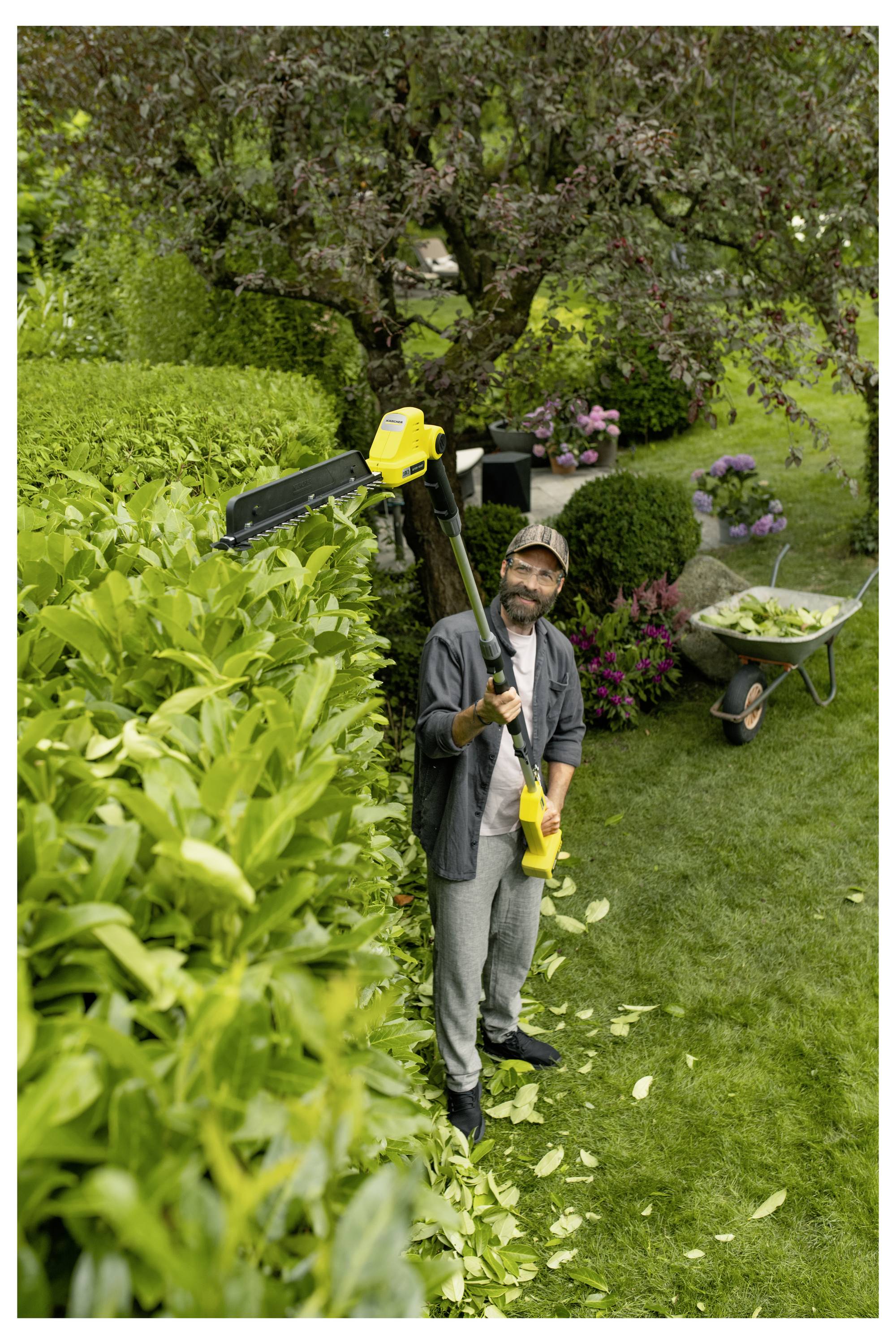 Kärcher Home & Garden PHG 2-18 Akku Akku-Heckenschere ohne Akku, ohne Ladegerät, Höhenverstellbarer Griff 450 mm