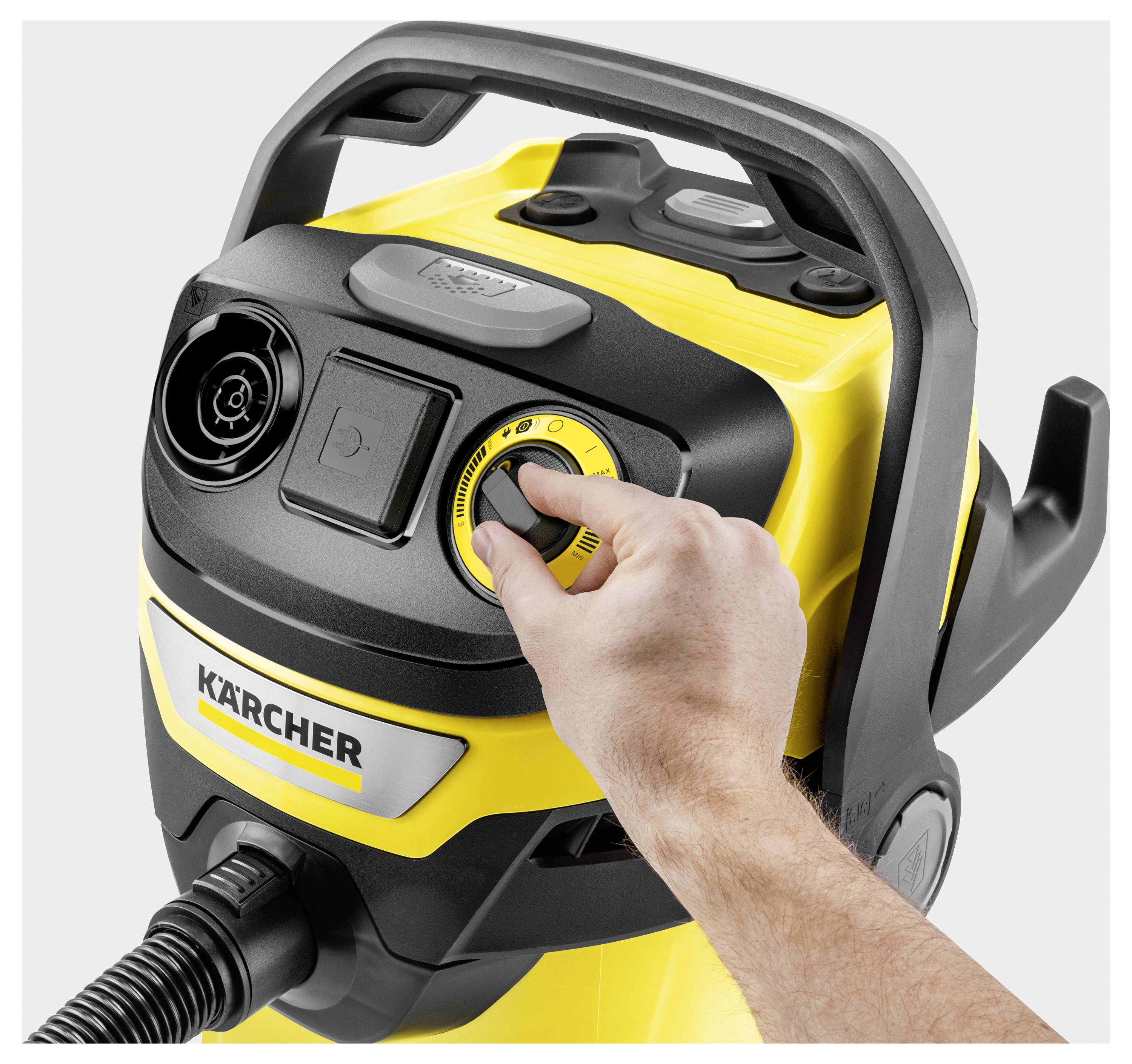 Kärcher Home &amp; Garden WD 5 Control P 25/5/22 1.628-317.0 Nass-/Trockensauger 1200 W 25 l halbautomatische Filterreinigung