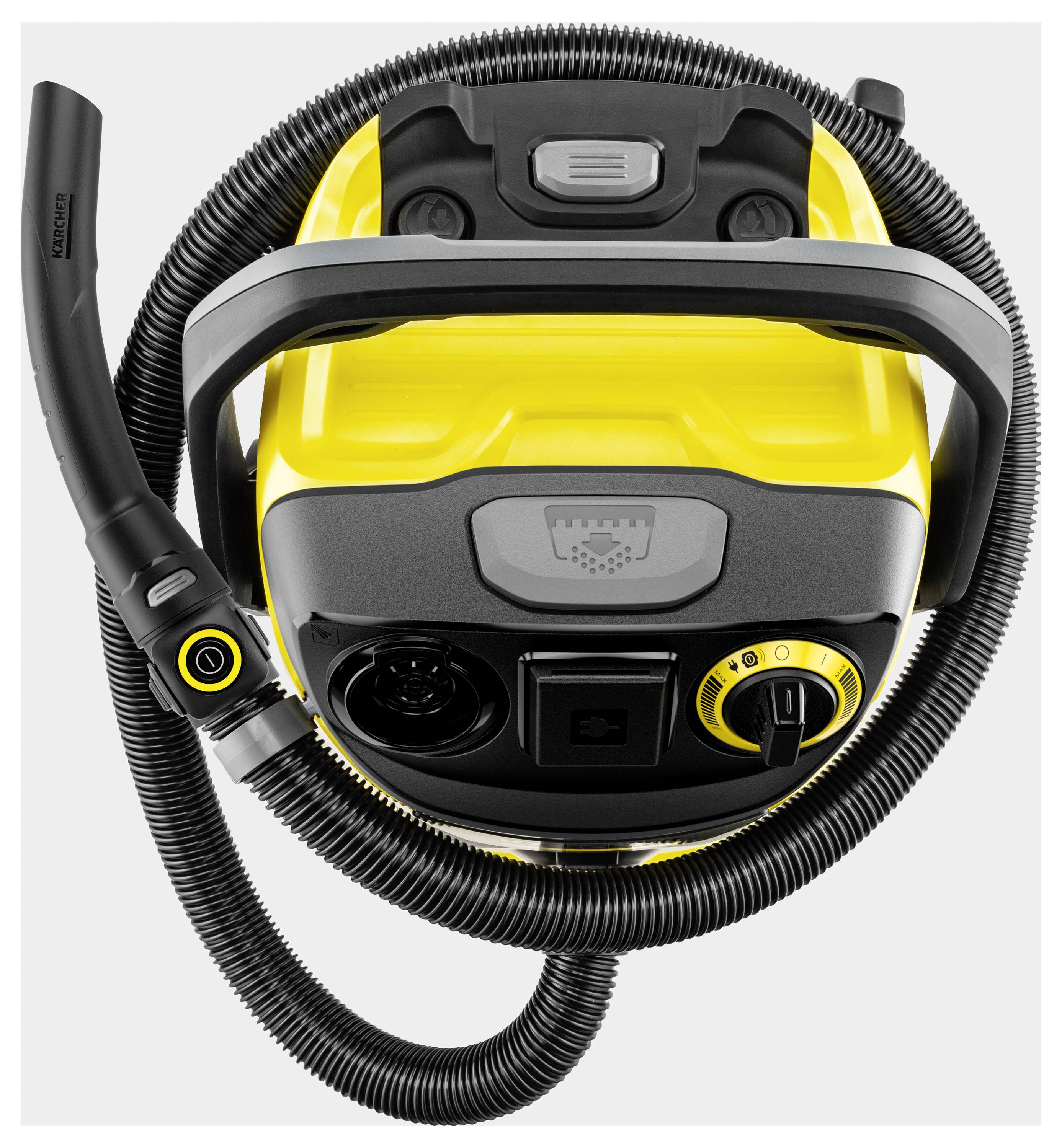 Kärcher Home &amp; Garden WD 5 Control P 25/5/22 1.628-317.0 Nass-/Trockensauger 1200 W 25 l halbautomatische Filterreinigung