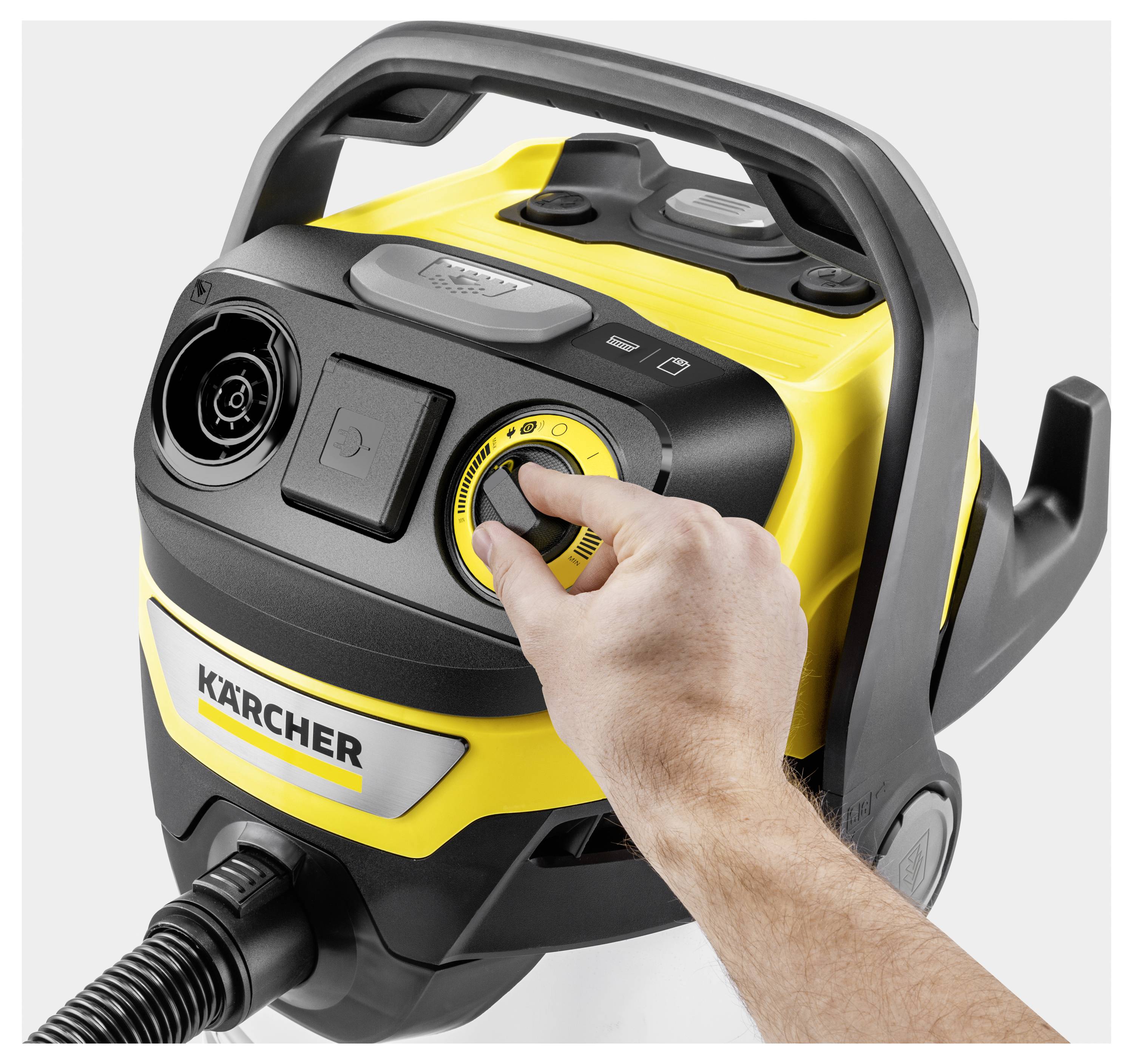 Kärcher Home & Garden WD 7 Control P S 30/6/35/T 1.628-385.0 Nass-/Trockensauger 1400W 30l halbautomatische Filterreinigung