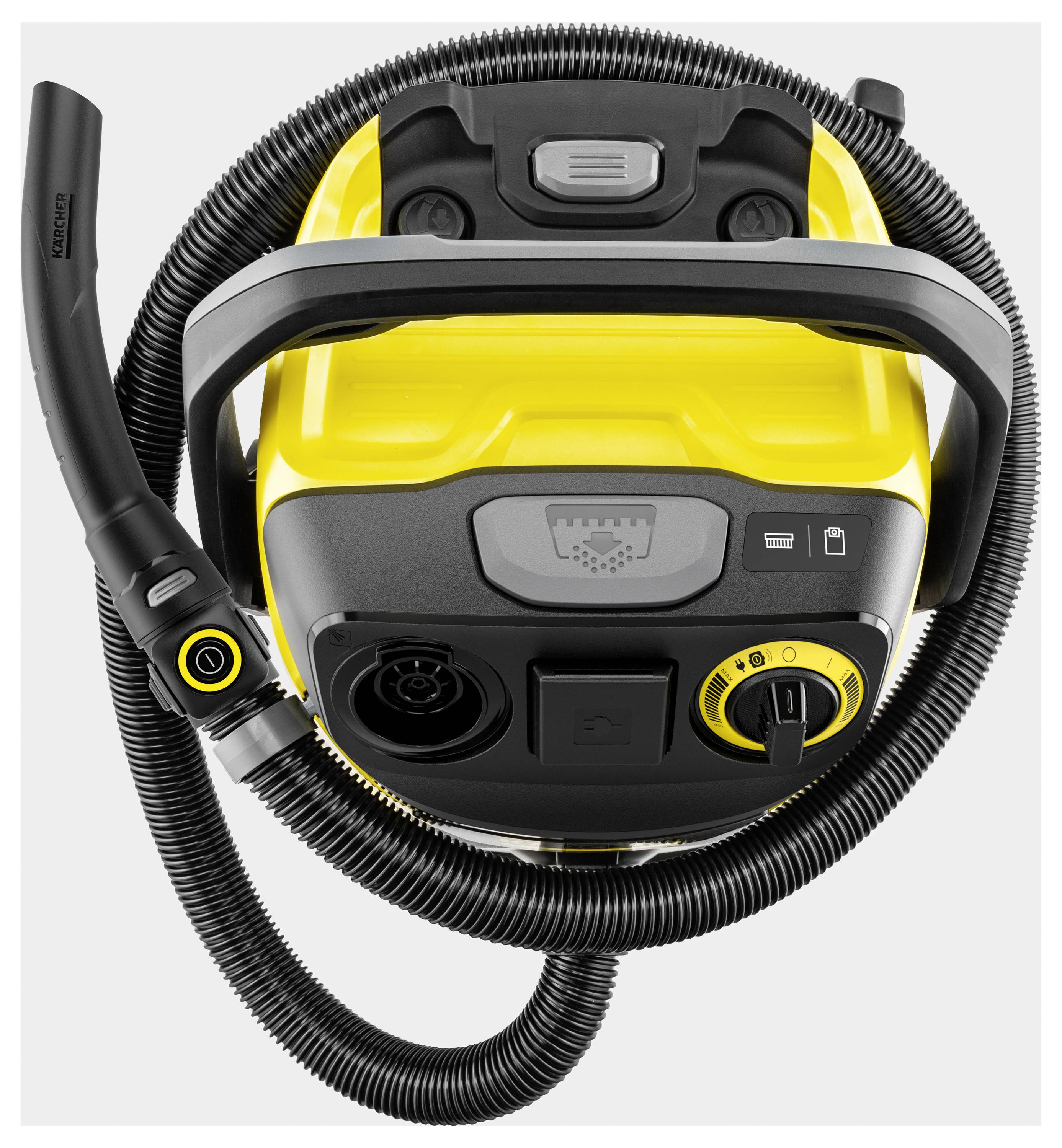 Kärcher Home & Garden WD 7 Control P S 30/6/35/T 1.628-385.0 Nass-/Trockensauger 1400W 30l halbautomatische Filterreinigung